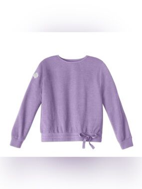 Girl Scout Uniform Violet French Terry Drawstring Sweatshirt Teen Size XL